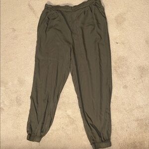 Guess Women's Olive Jogger Pants